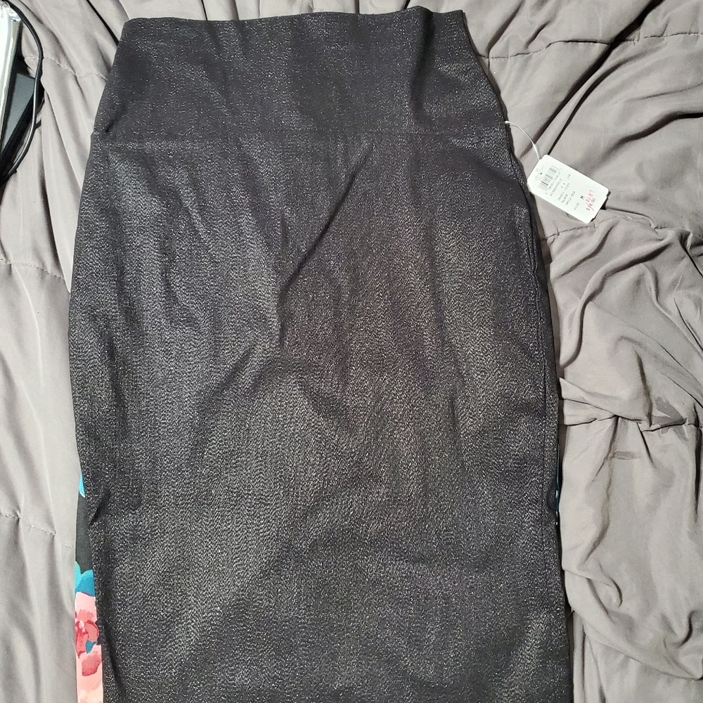 Windsor Black shimmer skirt